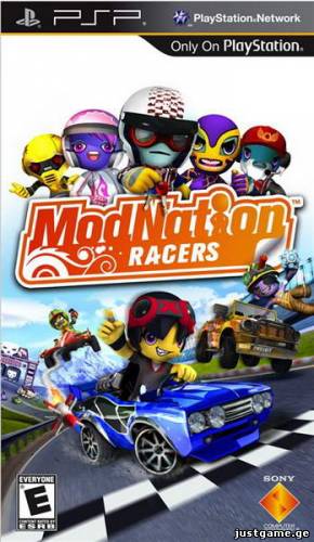 ModNation Racers (PSP/RUS/MULTI13/2010/Fix) - JustGame.GE