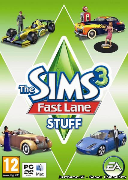 Sims 3: The Fast Lane Stuff (2010/ENG/RUS/MULTI/Add-on)