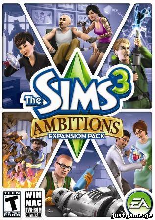 The Sims 3 Ambitions (2010/ENG) Add-on - JustGame.GE